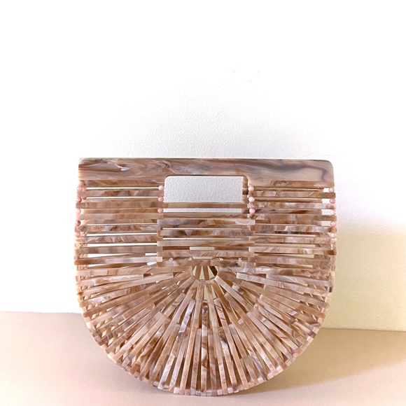 Cult Gaia Small Marbled Ark bag - Picture 3 of 13